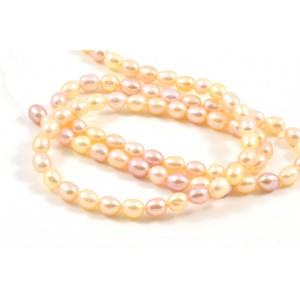 CULTURED FRESHWATER PÊCHE PEARLS RICE 4MM